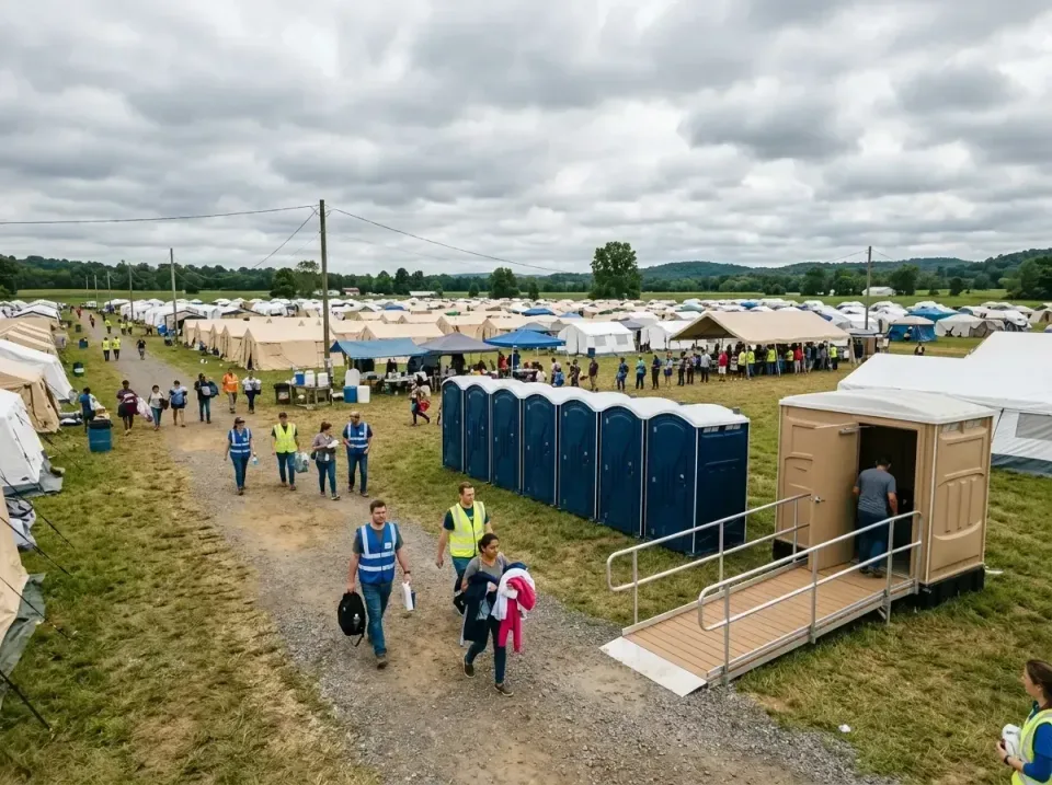 disaster-relief-camp-restrooms-010 — frequently asked questions, Dumpster & Portable Bathrooms Rental in Spring Hill, KS